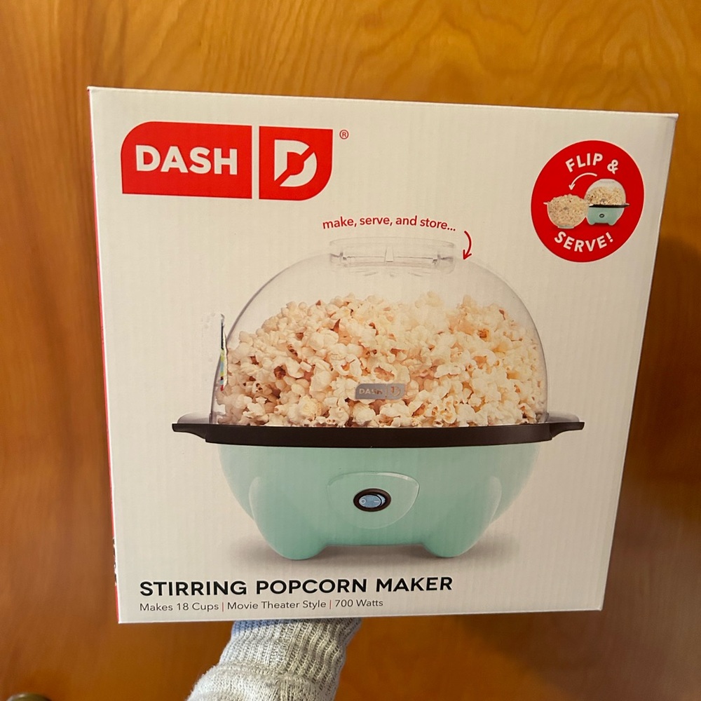 Stirring Popcorn Maker
